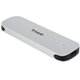 Caja TooQ SSD M.2 SATA USB-C 3.0 Plata (TQE-2202S)