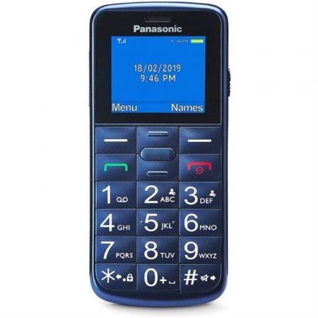 Teléfono Móvil Panasonic Mayores Azul (KX-TU110EXC)