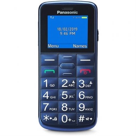 Teléfono Móvil Panasonic Mayores Azul (KX-TU110EXC)