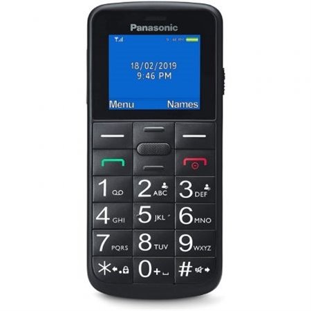 Teléfono Móvil Panasonic Mayores Negro (KX-TU110EXB)