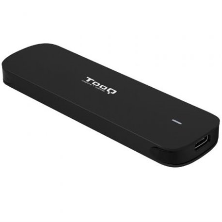 Caja TooQ SSD M.2/NVMe/PCIe USB-C 3.1 Negra (TQE-2201B)