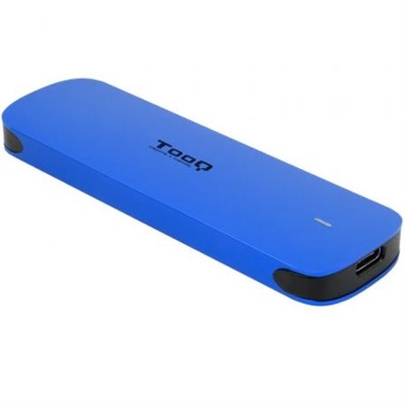Caja TooQ SSD M.2/NVMe/PCIe USB-C 3.1 Azul (TQE-2201BL)