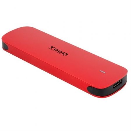 Caja TooQ SSD M.2/NVMe/PCIe USB-C 3.1 Roja (TQE-2201R)