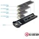 Caja TooQ SSD M.2/NVMe/PCIe USB-C 3.1 Roja (TQE-2201R)
