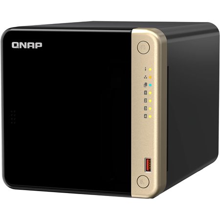 NAS QNAP SATA3 M.2 8Gb Sodimm 4 Bahías USB (TS-464-8G)