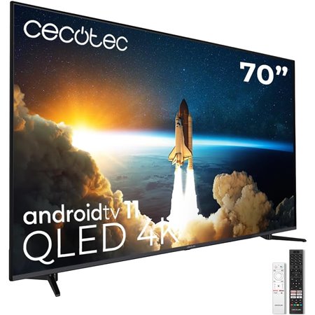 TV CECOTEC VQU11070+S 70" QLED 4K HDMI Smart TV (02621)