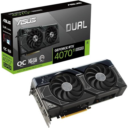 ASUS DUAL RTX4070TIS O16G 16Gb GDDR6X (90YV0KF3-M0NA00)