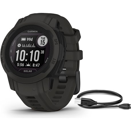 Smartwatch Garmin Instinct 2s Solar Negro(010-02564-00)