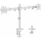 Soporte Mesa EQUIP 17-32" 2 Pantallas Blanco (EQ650167)
