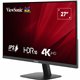 MONITOR VIEWSONIC 27 IPS 4K UHD HDMI DISPLAYPORT 3Y