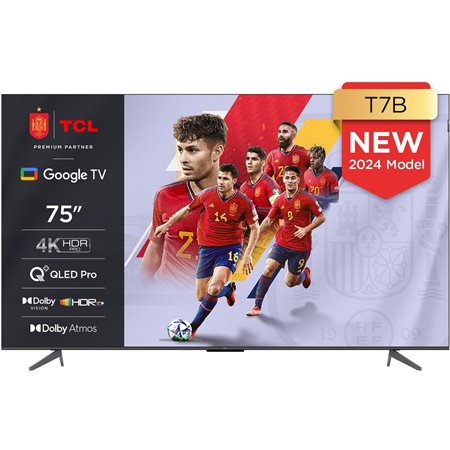 TELEVISOR TCL 75 QLED PRO UHD 4K SMART TV ANDROID WIFI BLUETOOTH