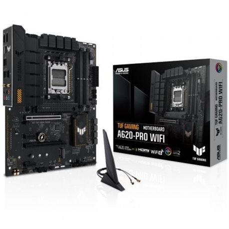 ASUS TUF GAMING A620-PRO WIFI: (AM5) 4DDR5 HDMI DP mATX