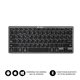 Teclado SUBBLIM Dynamic BT3.0 78teclas Gris (1DYC002)