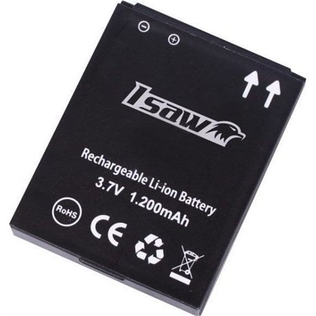 Batería ISAW Recargable 3.7V 1200mAh (ISAW-REP-03)
