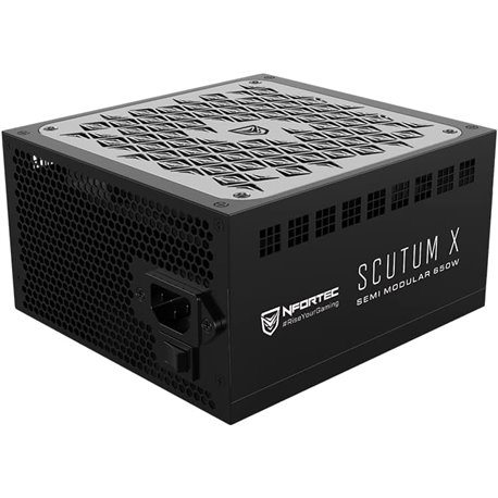 Fuente Nfortec 750W 80+ Bronze (NF-PSU-SCUTUMX-SM-750W)