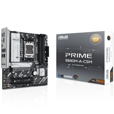 ASUS PRIME B840M-A-CSM: (AM5) 4DDR5 4SATA6 Usb-C HDMI