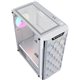 Caja Nfortec Azir ATX mATX ITX Blanca (NF-CS-AZIR-W)