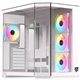 Caja Nfortec Pulsar ARGB ATX ITX Blanca(NF-CS-PULSAR-W)