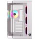 Caja Nfortec Pulsar ARGB ATX ITX Blanca(NF-CS-PULSAR-W)