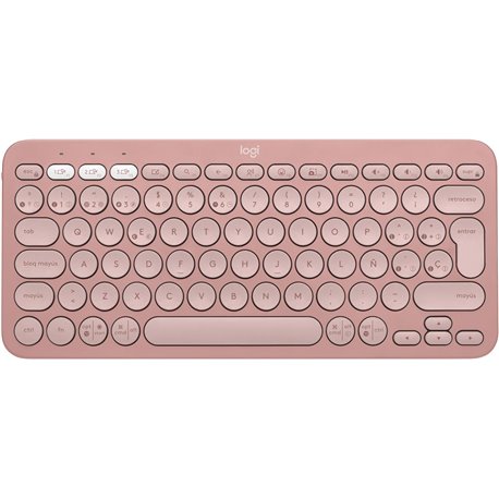 Teclado LOGITECH K380s BT Rosa (920-011829)
