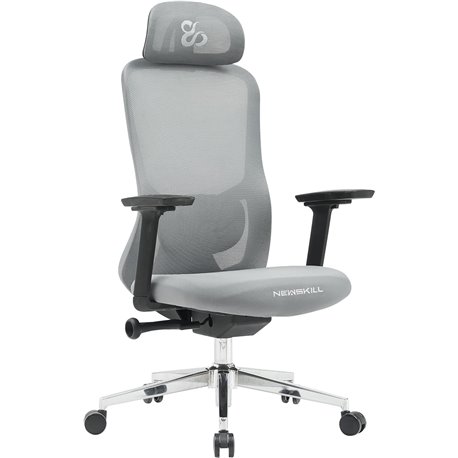 Silla Newskill Nue Ergonómica Gris (NS-CH-NUE-GG)