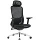 Silla Newskill Nue Ergonómica Negra (NS-CH-NUE-BB)