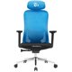Silla Newskill Nue Ergonómica Azul/Negra(NS-CH-NUE-BBL)
