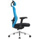 Silla Newskill Nue Ergonómica Azul/Negra(NS-CH-NUE-BBL)