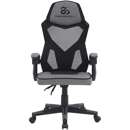 Silla Newskill Eros Ergonómica Gris (NS-EROS-GRAYBL)