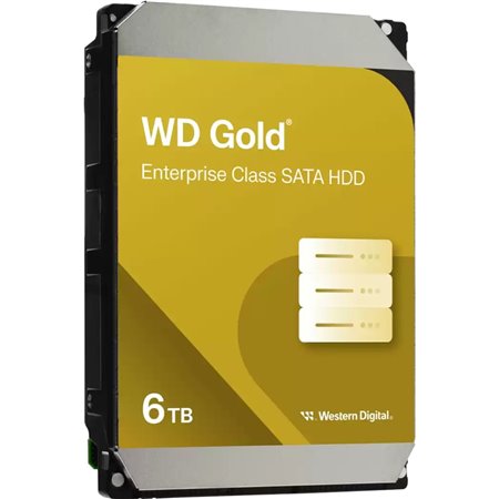 Disco WD Gold 3.5" 6Tb SATA3 128Mb 7200rpm (WD6004FRYZ)