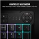 Teclado Corsair K55 Core USB-A Negro (CH-9226C65-ES)