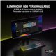 Teclado Corsair K55 Core USB-A Negro (CH-9226C65-ES)