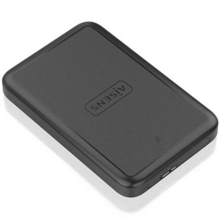 Caja AISENS HDD/SSD 2.5" mUSB USB-C Negra (ASE-2519B)