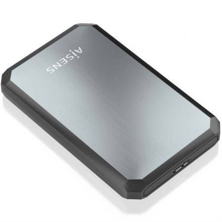 Caja AISENS HDD/SSD 2.5" mUSB USB Negra/Gris(ASE-2529B)