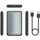 Caja AISENS HDD/SSD 2.5" mUSB USB Negra/Gris(ASE-2529B)