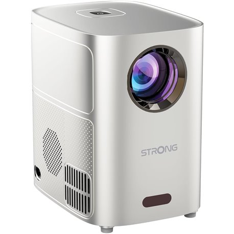 Mini Proyector Strong LED HD 1500L USB HDMI Blanco (Q1)
