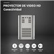 Mini Proyector Strong LED HD 1500L USB HDMI Blanco (Q1)