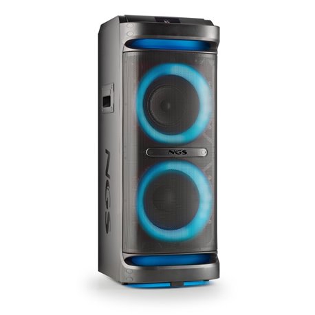 Altavoz NGS DJ 2000W BT/TWS/Usb/AUX (WILDSPACE2)