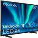TV CECOTEC ALU00050 50" LED 4K UHD SmartTV HDMI (02573)