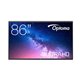 Pantalla Optoma 86" 5863RK 4K UHD Negra (H1F0C0PBW101)
