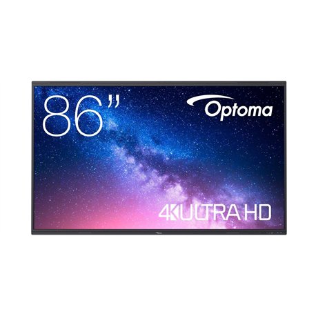 Pantalla Optoma 86" 5863RK 4K UHD Negra (H1F0C0PBW101)