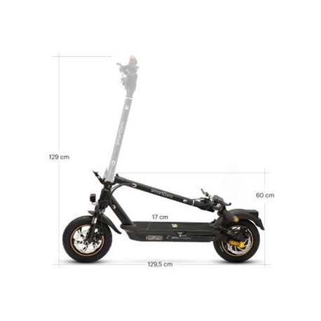 Patinete SmartGyro K2 Pro 12" 1000W DGT Verde(SG27-449)