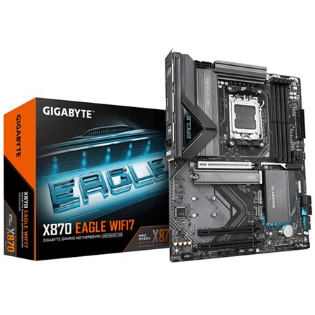 GIGABYTE X870 EAGLE WIFI7: (AM5) 4DDR5 USB4 DP HDMI ATX