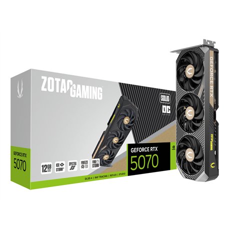 Zotac RTX5070 SOLID OC 12Gb GDDR7 (ZT-B50700J-10P)