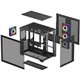 Caja DeepCool CG530 RGB ATX Negra (R-CG530-BKADA4-G-1)