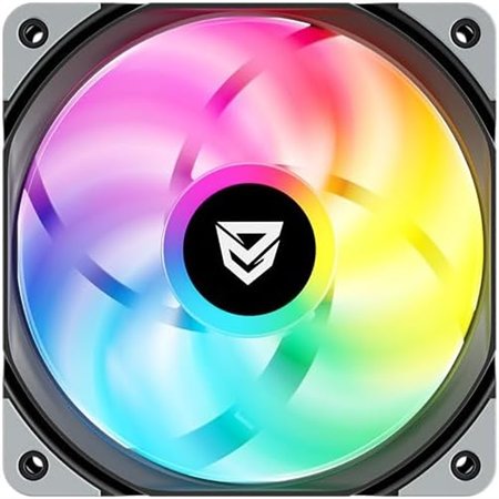 Ventilador CPU Nfortex ARGB PWM Negro (NF-FAN-KOIT-B)