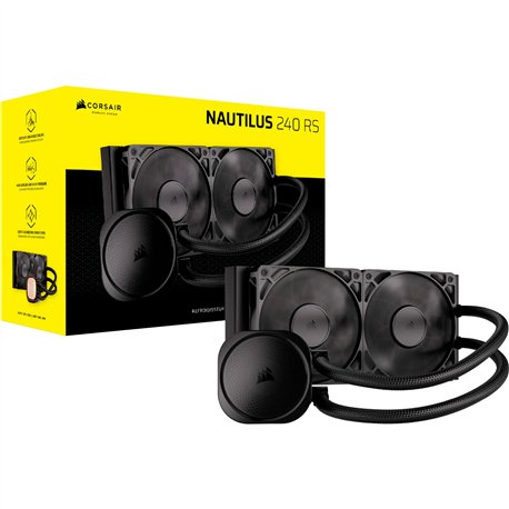 Ref. Líq. Corsair Nautilus 240 Negra (CW-9060088-WW)