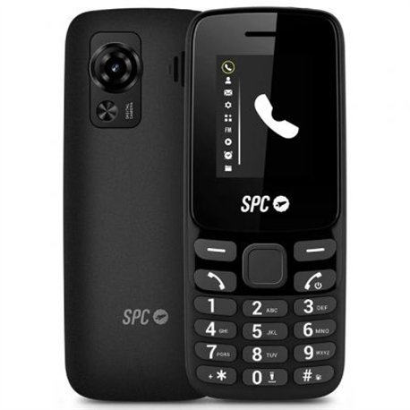 Teléfono Móvil SPC Talk2 Go para Mayores Negro (2341N)