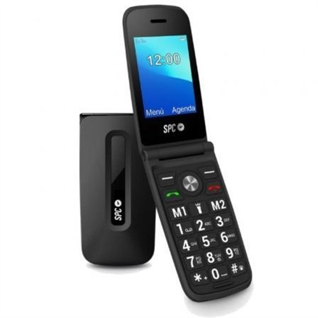 Teléfono Móvil SPC Titan Personas Mayores Negro (2325N)