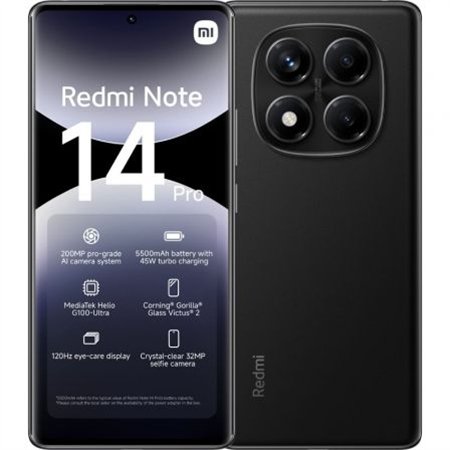 Smartp XIAOMI Redmi Note 14 Pro 6.67" 8Gb 256Gb Negro